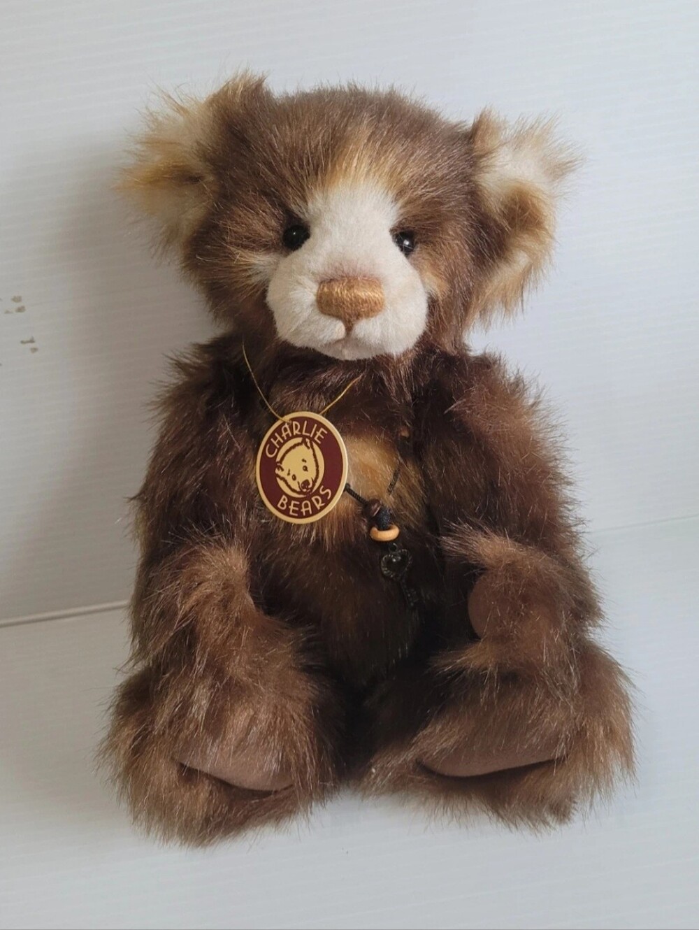 Charlie Bears Becky Teddy Bear -CB 104716A W/ Tags Great Condition.